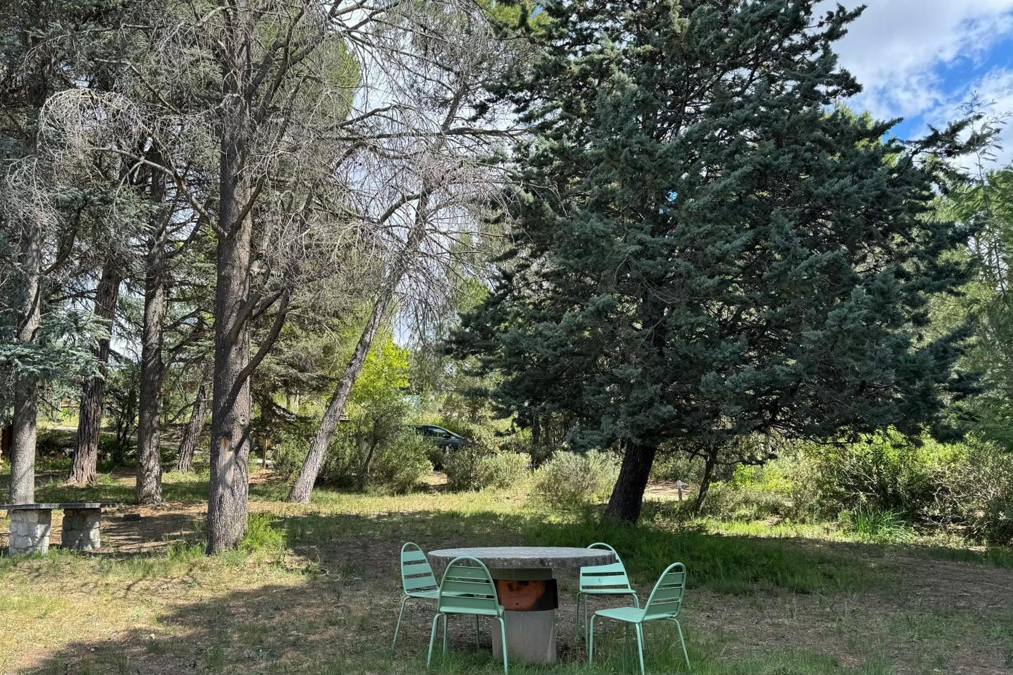 Chambre Tropicale Au Domaine De L'Aven Villeneuve-Minervois Exterior foto